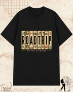 Roadtrip Travel Cotton Tshirt Swiftsoul 