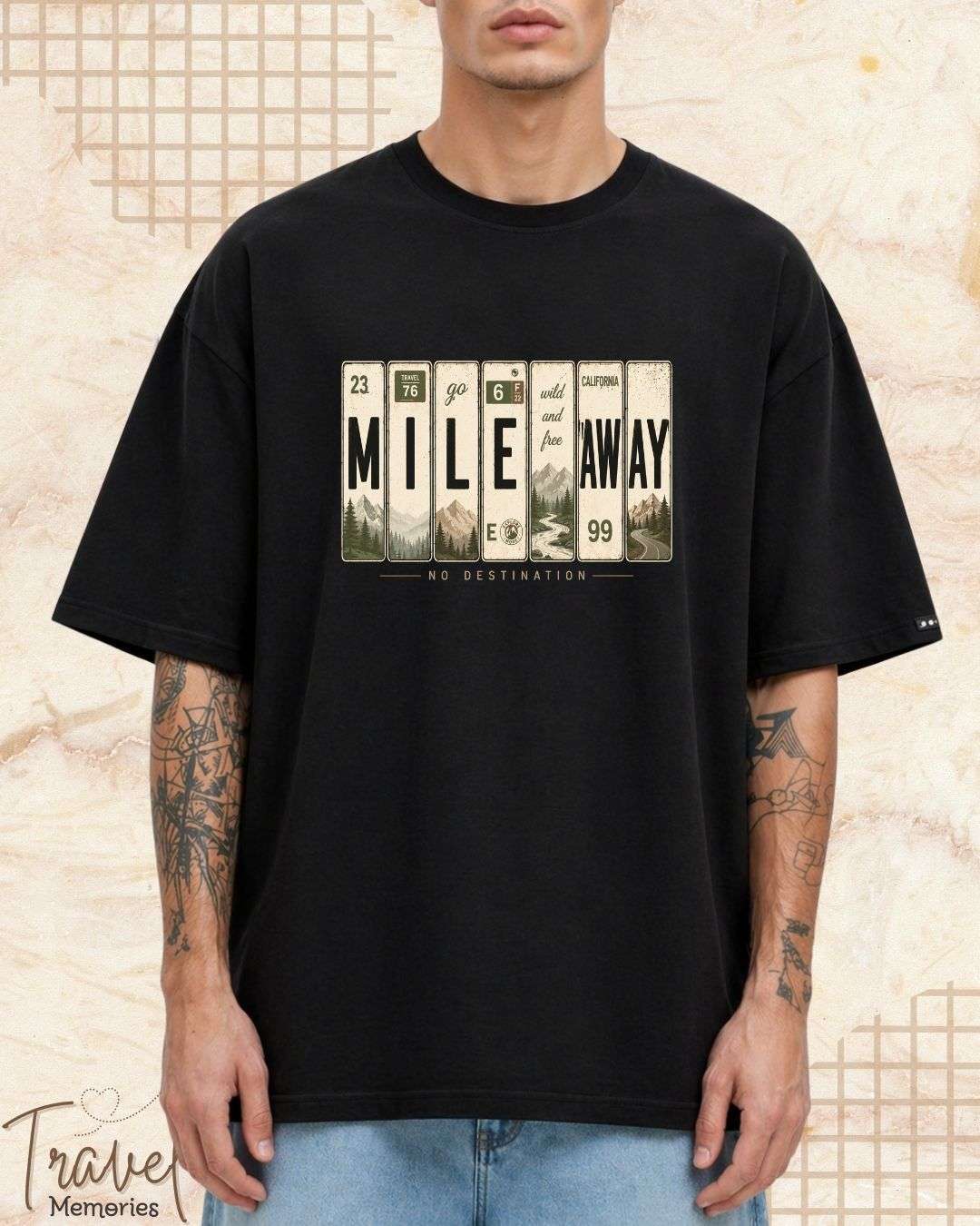 Roadtrip Travel Cotton Tshirt Swiftsoul 