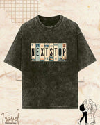 Roadtrip Travel Cotton Tshirt Swiftsoul 