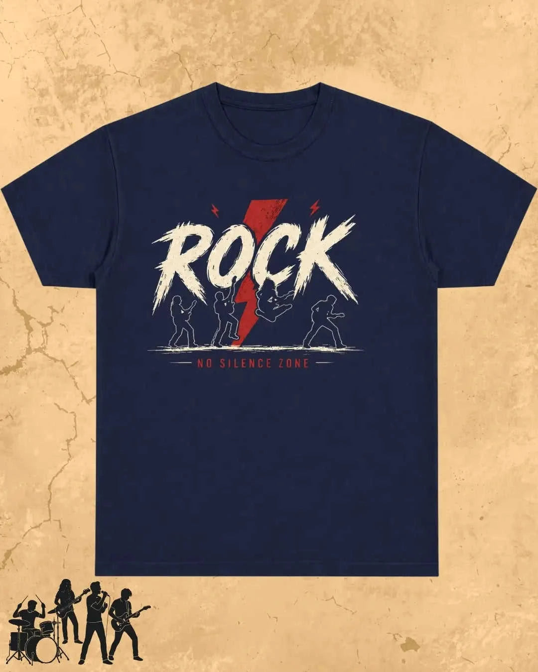 Rock Music Cotton Tshirt Swiftsoul