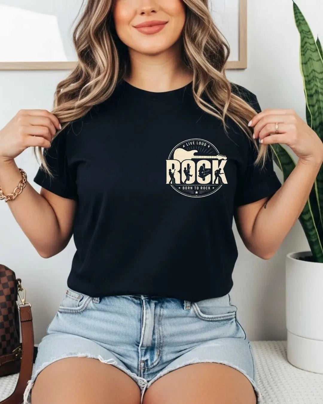 Rock Music Cotton Tshirt Swiftsoul