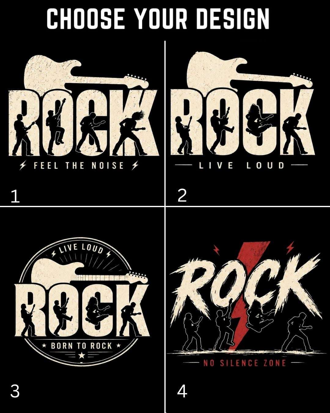 Rock Music Cotton Tshirt Swiftsoul 