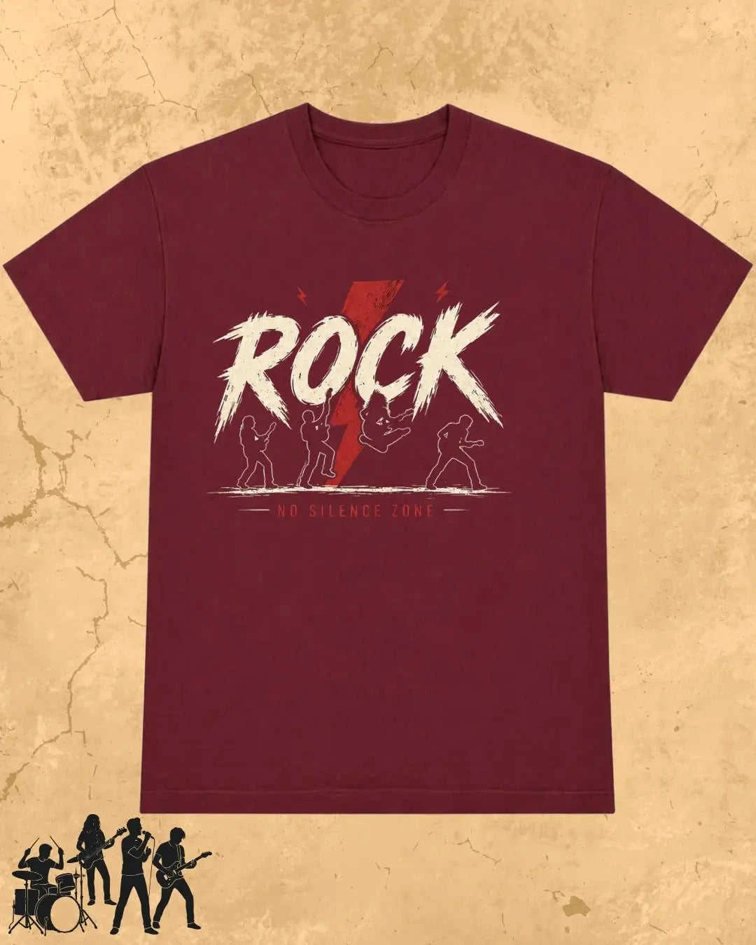 Rock Music Cotton Tshirt Swiftsoul