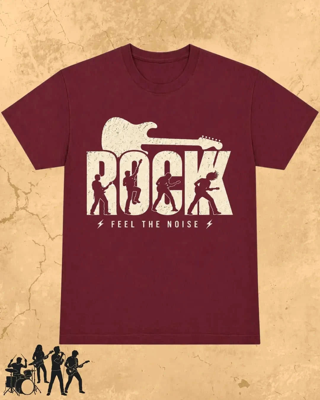 Rock Music Cotton Tshirt Swiftsoul