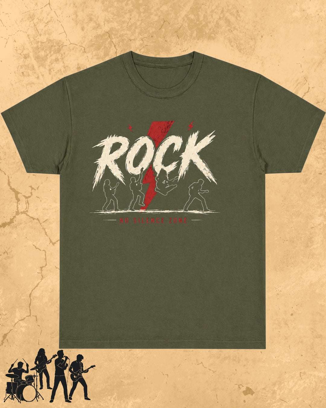 Rock Music Cotton Tshirt Swiftsoul 