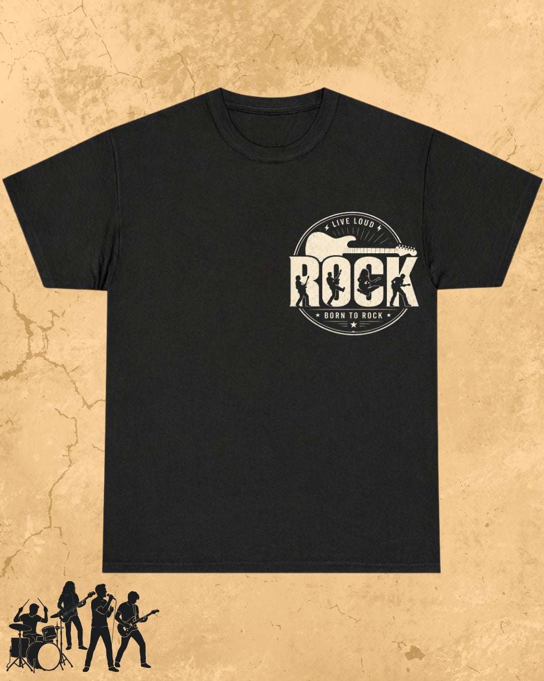 Rock Music Cotton Tshirt Swiftsoul 