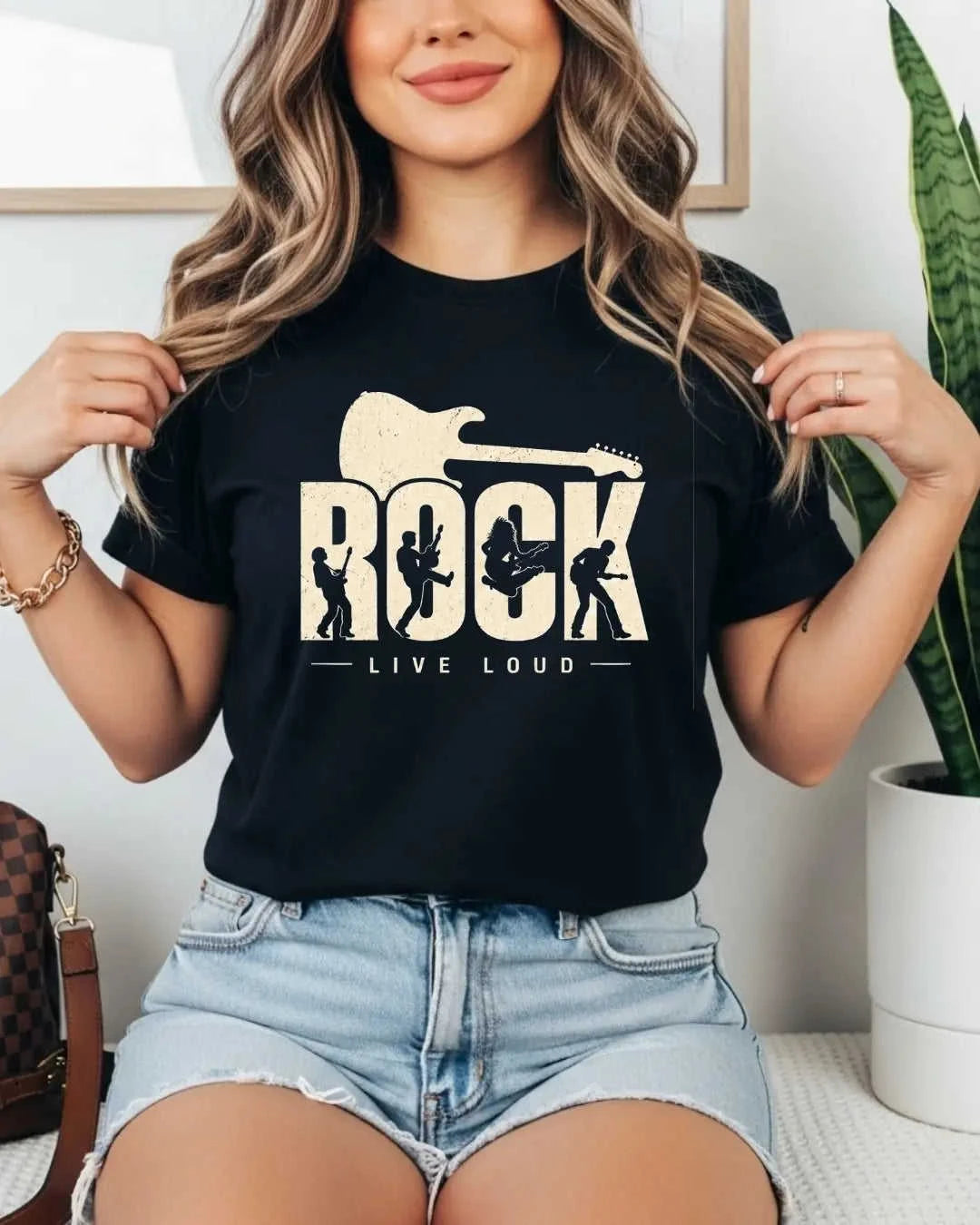 Rock Music Cotton Tshirt Swiftsoul