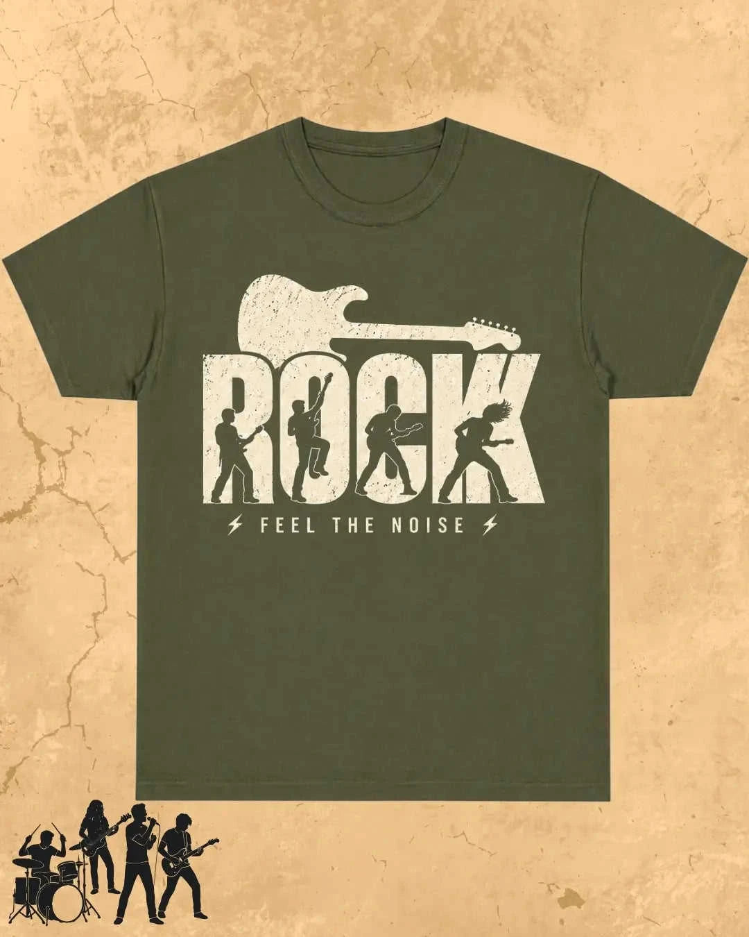 Rock Music Cotton Tshirt Swiftsoul
