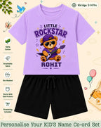 Rockstar Custom Kid Co-ord Set Swiftsoul