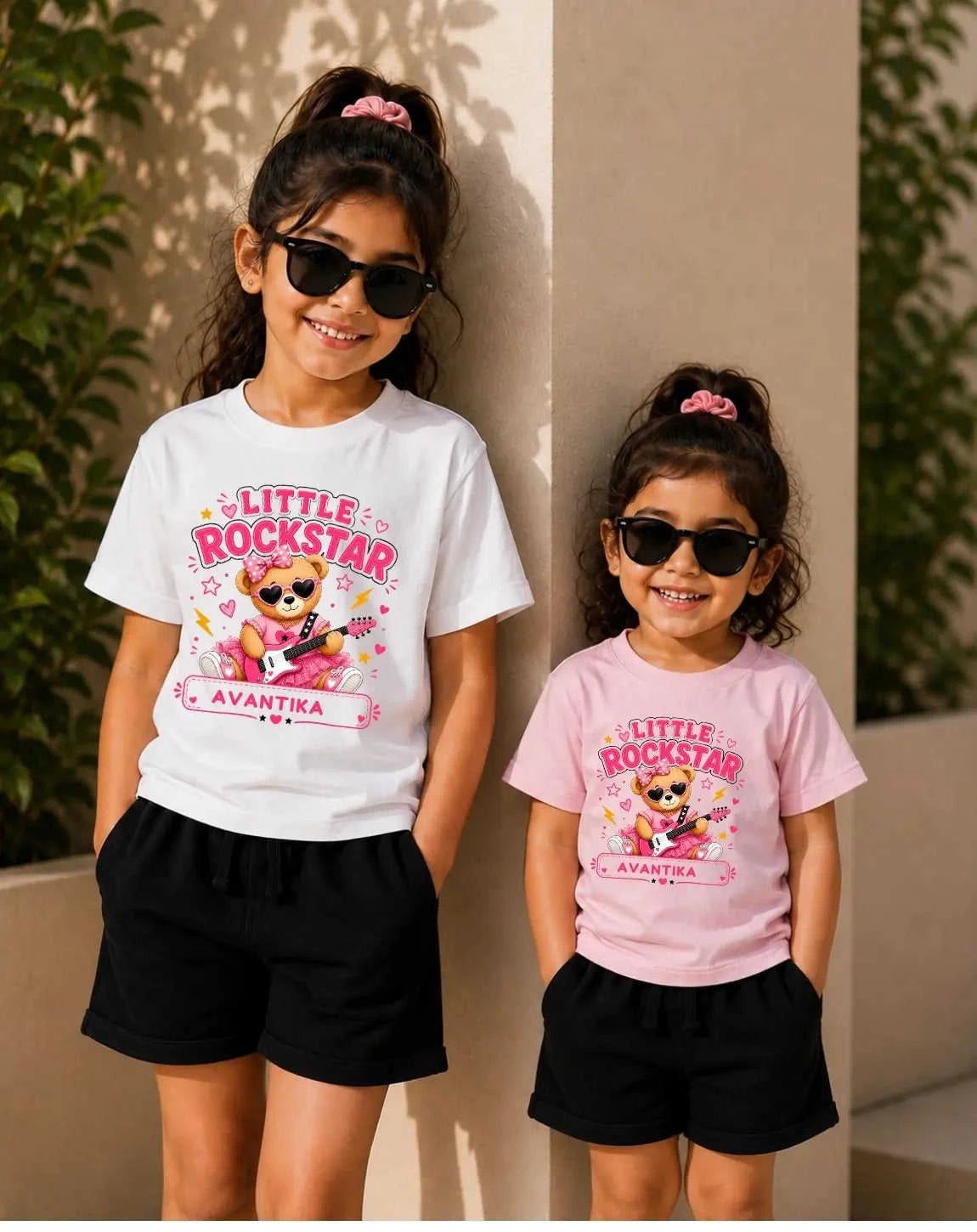 Rockstar Custom Kid Co-ord Set Swiftsoul