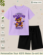 Rockstar Custom Kid Co-ord Set Swiftsoul