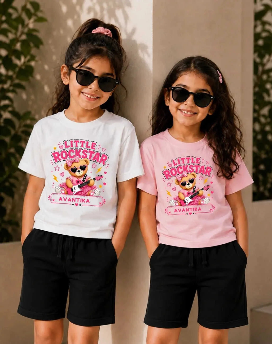 Rockstar Custom Kid Co-ord Set Swiftsoul