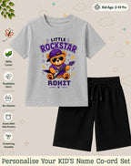 Rockstar Custom Kid Co-ord Set Swiftsoul