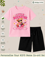 Rockstar Custom Kid Co-ord Set Swiftsoul