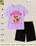 Rockstar Custom Kid Co-ord Set Swiftsoul