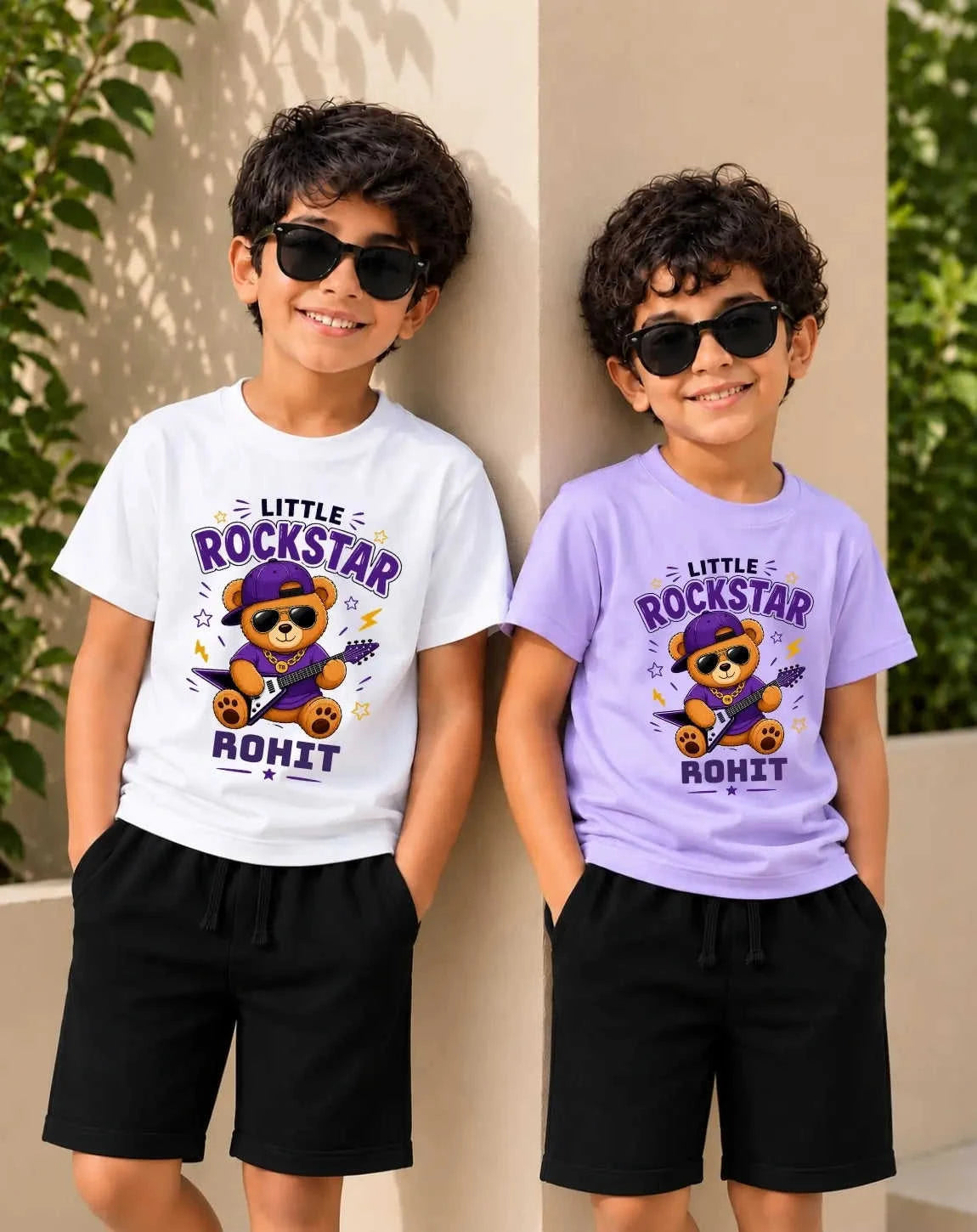 Rockstar Custom Kid Co-ord Set Swiftsoul