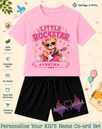Rockstar Custom Kid's Co-ord Set Swiftsoul