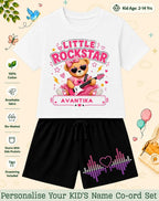 Rockstar Custom Kid's Co-ord Set Swiftsoul