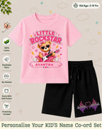 Rockstar Custom Kid's Co-ord Set Swiftsoul