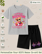 Rockstar Custom Kid's Co-ord Set Swiftsoul