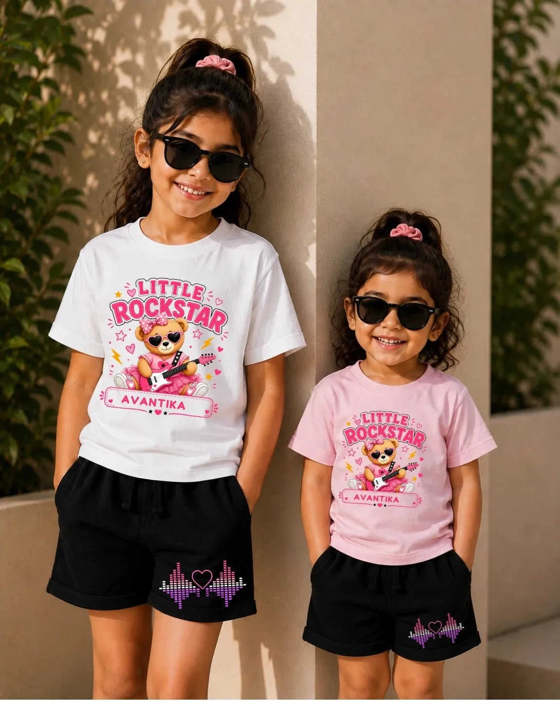 Rockstar Custom Kid's Co-ord Set Swiftsoul
