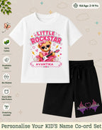 Rockstar Custom Kid's Co-ord Set Swiftsoul