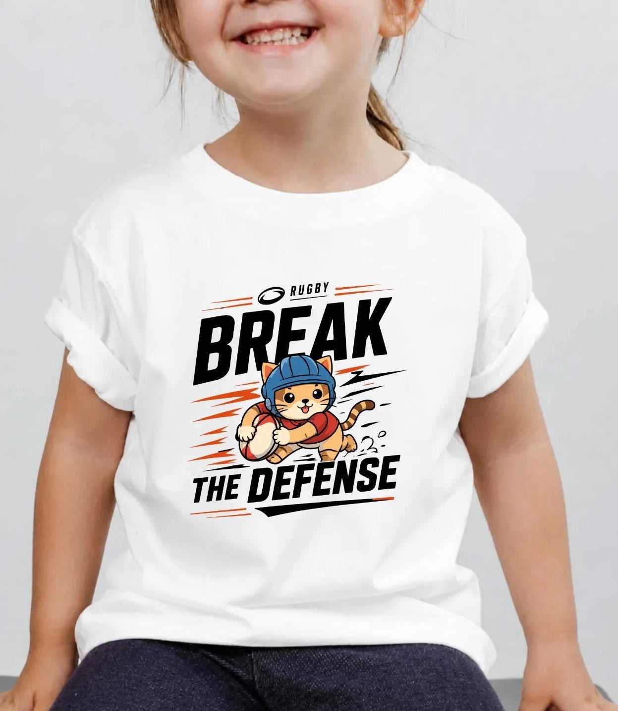 Rugby Kid Cotton Tee Swiftsoul