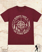 Scenic Route Vintage Adventure Cotton Tshirt Billien LLC 