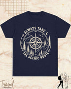Scenic Route Vintage Adventure Cotton Tshirt Billien LLC 