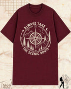 Scenic Route Vintage Adventure Cotton Tshirt Billien LLC 