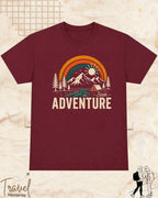 Scenic Route Vintage Adventure Cotton Tshirt Swiftsoul