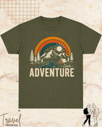 Scenic Route Vintage Adventure Cotton Tshirt Swiftsoul