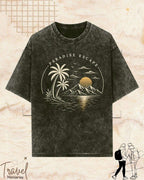 Scenic Route Vintage Adventure Cotton Tshirt Swiftsoul 