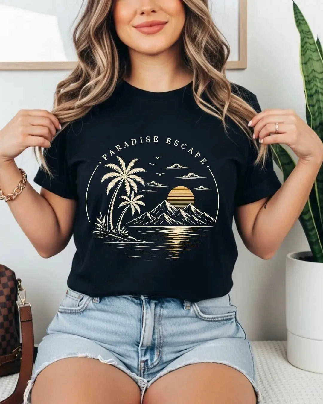 Scenic Route Vintage Adventure Cotton Tshirt Swiftsoul