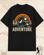 Scenic Route Vintage Adventure Cotton Tshirt Swiftsoul 