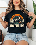 Scenic Route Vintage Adventure Cotton Tshirt Swiftsoul