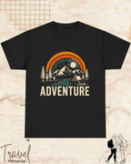 Scenic Route Vintage Adventure Cotton Tshirt Swiftsoul