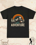 Scenic Route Vintage Adventure Cotton Tshirt