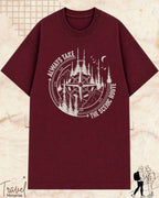 Scenic Route Vintage Adventure Cotton Tshirt Swiftsoul 