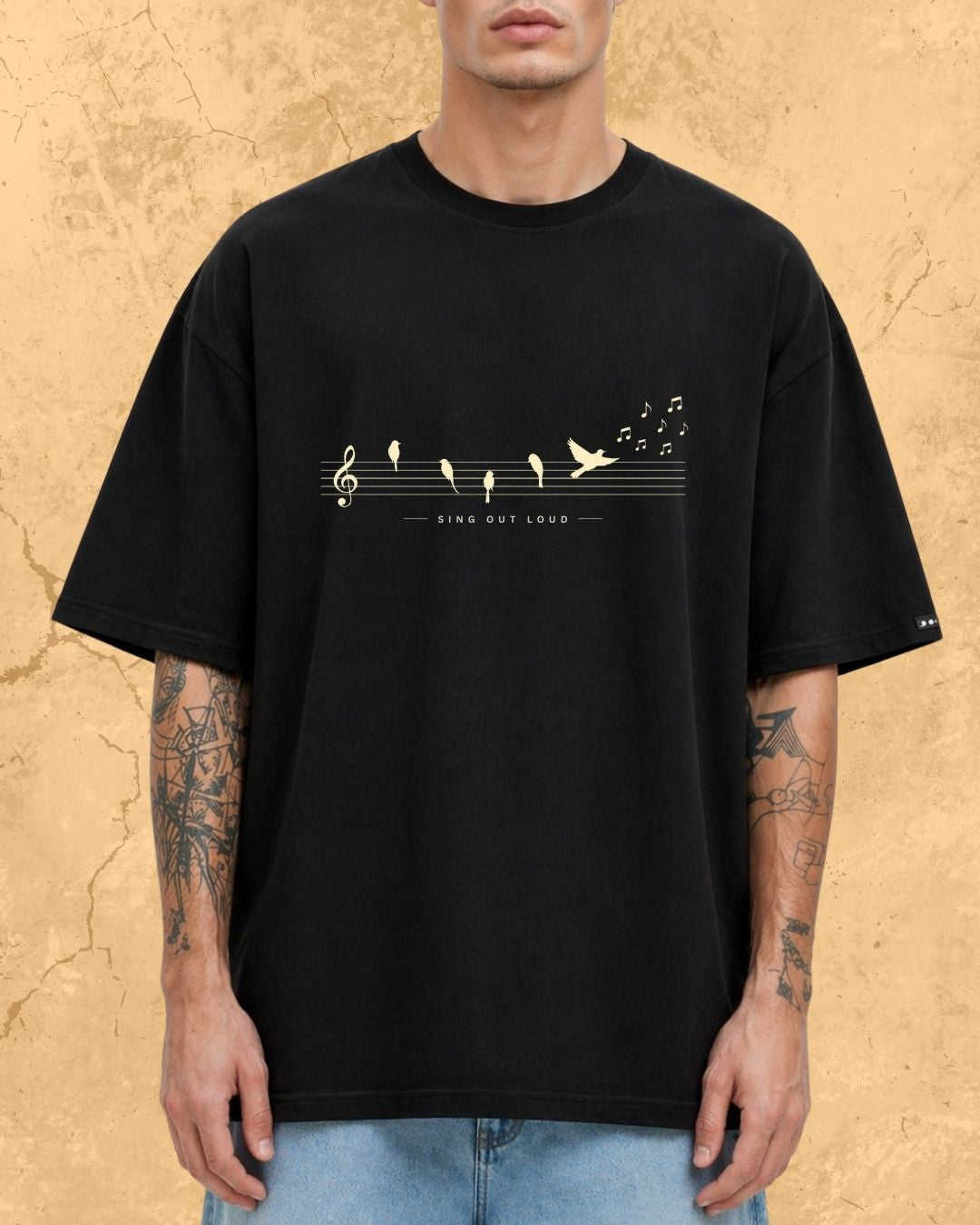 Sing Out Loud Music Cotton T-Shirt Swiftsoul 