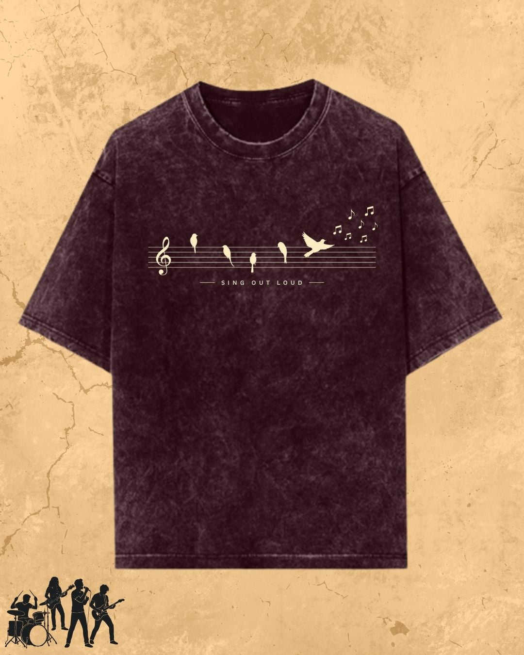 Sing Out Loud Music Cotton T-Shirt Swiftsoul 