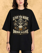 Skull Beer Party T-Shirt Billien LLC 