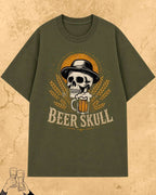 Skull Beer Party T-Shirt Billien LLC 