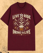 Skull Beer Party T-Shirt Billien LLC 