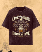 Skull Beer Party T-Shirt Billien LLC 