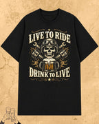 Skull Beer Party T-Shirt Billien LLC 