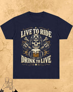 Skull Beer Party T-Shirt Billien LLC 