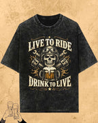 Skull Beer Party T-Shirt Billien LLC 