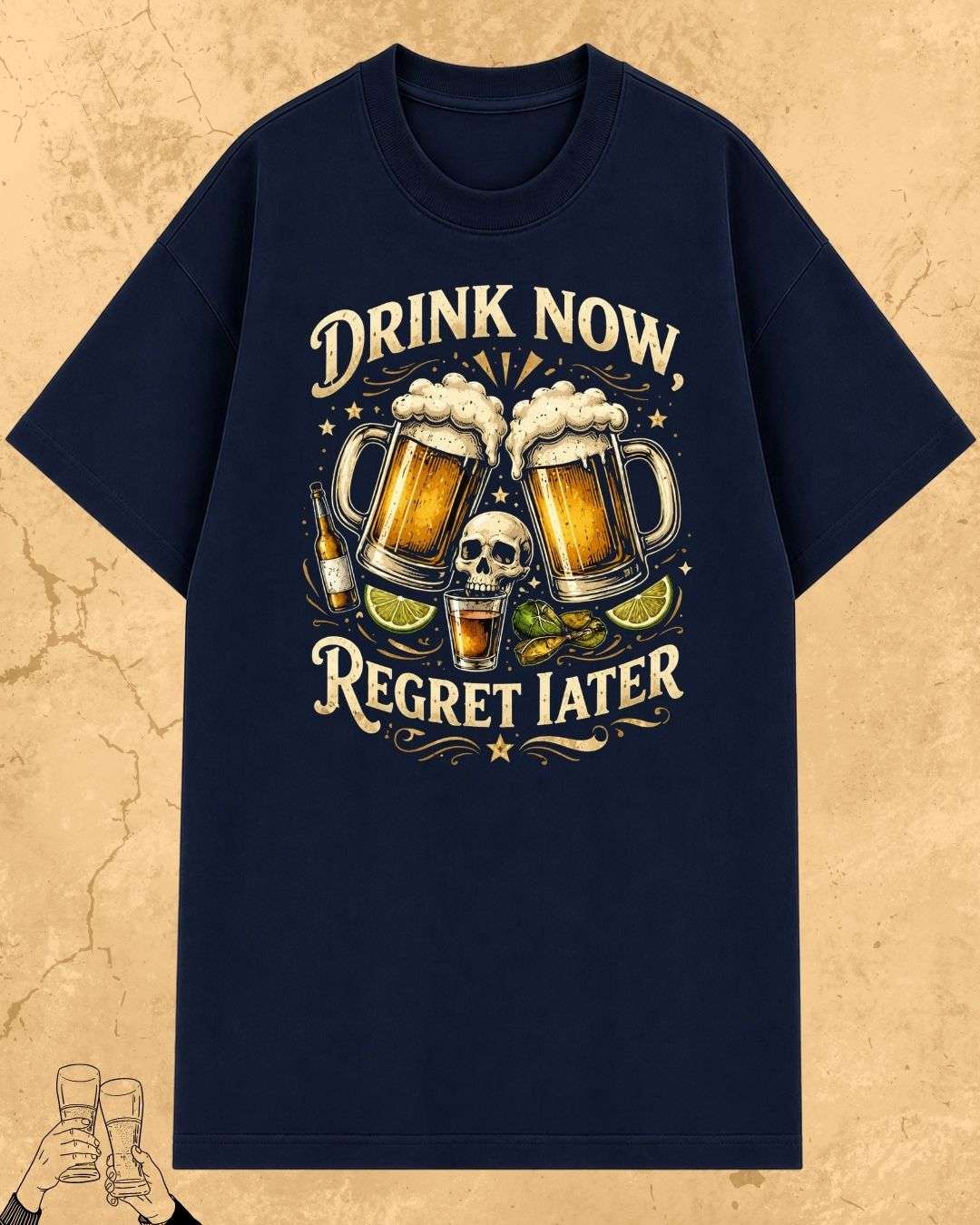 Skull Beer Party T-Shirt Billien LLC 
