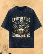 Skull Beer Party T-Shirt Billien LLC 